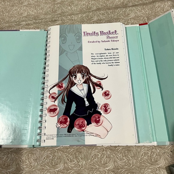 Fruits Basket Journal and Planner - Picture 2 of 10